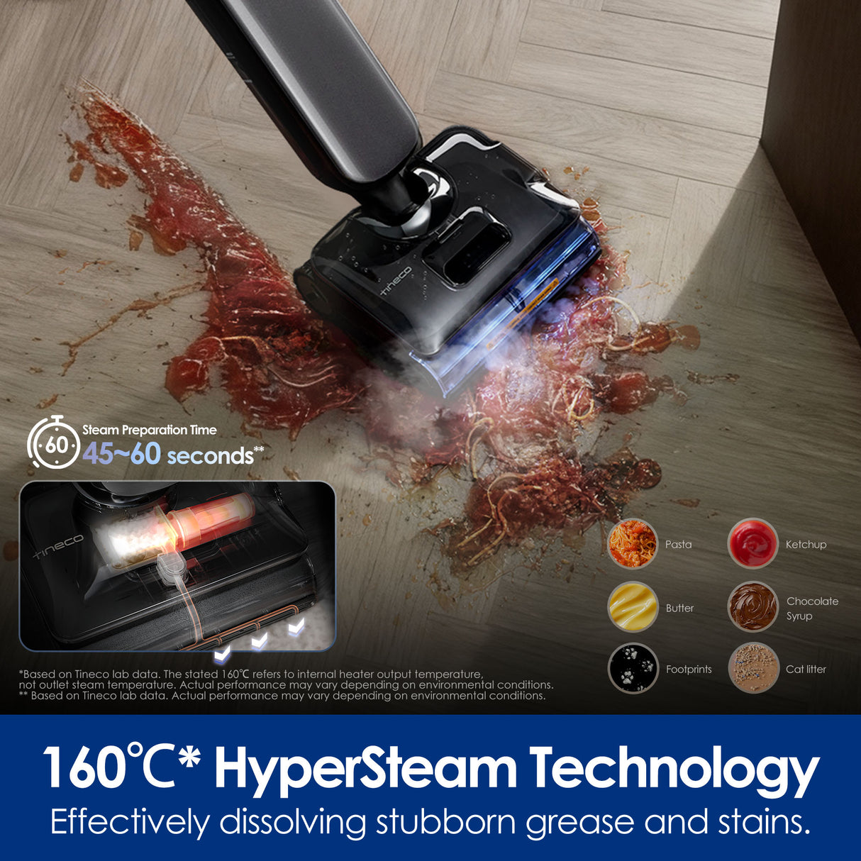 FLOOR ONE S9 Artist Steam Pro - 75min Cordless Wet Dry Vacuum Floor Washer & Steam Mop