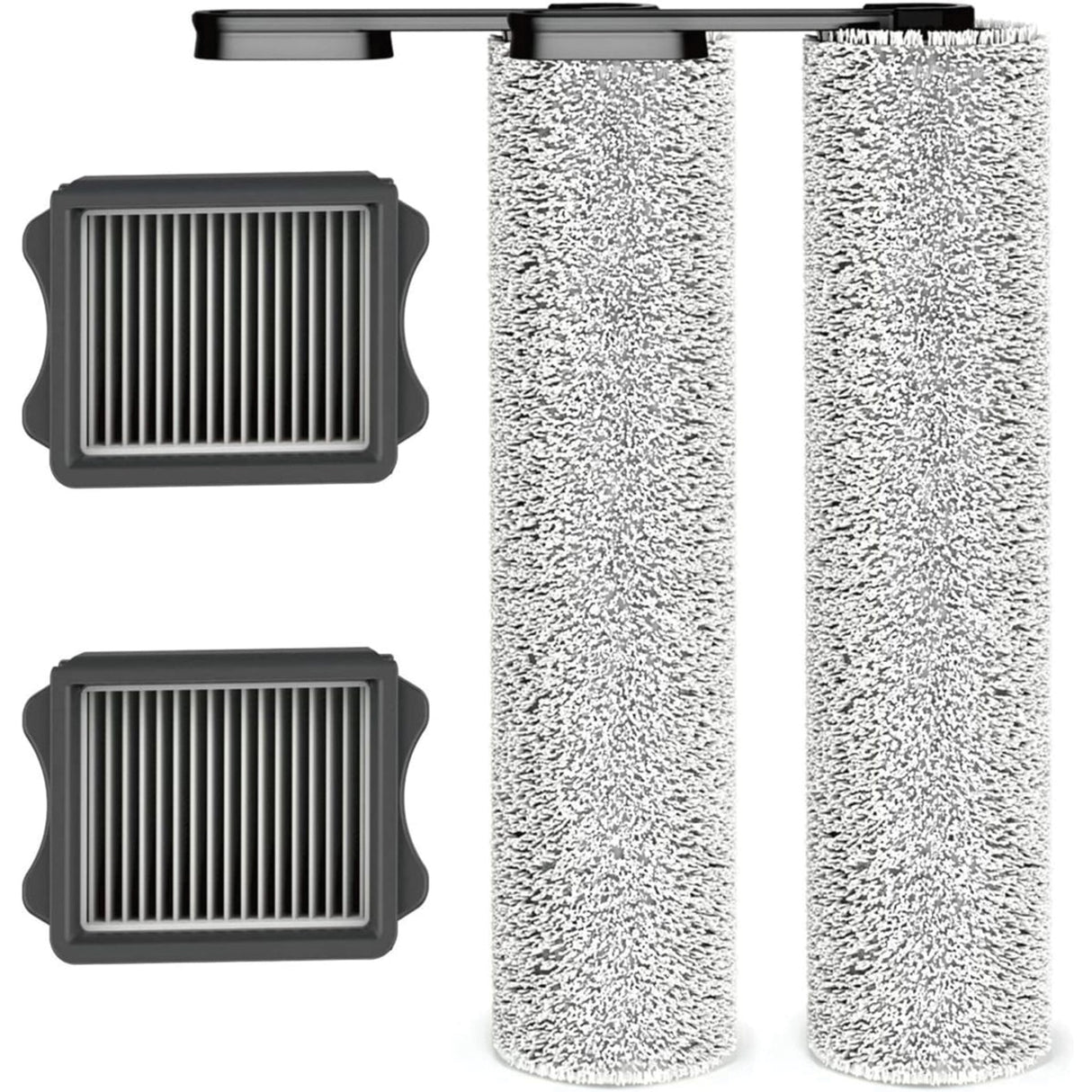 FLOOR ONE S5 2x Replacement HEPA Filter Assembly, 2x Brush Roller - UNBOXED DEAL