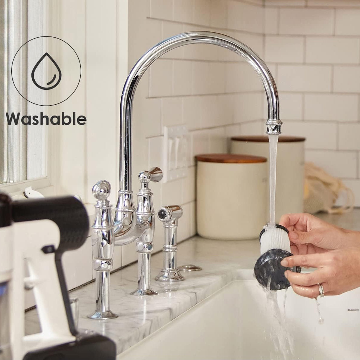 PURE ONE S15 HEPA Filter & Cover Assembly – Attaches Magnetically