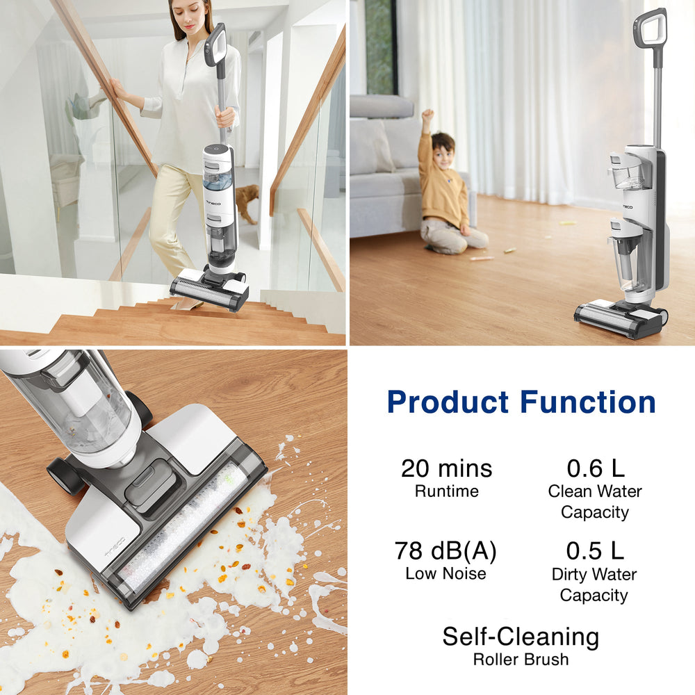 iFLOOR Breeze – 20min Wet Dry Vacuum Cordless Floor Washer Mop Stick - UNBOXED DEAL