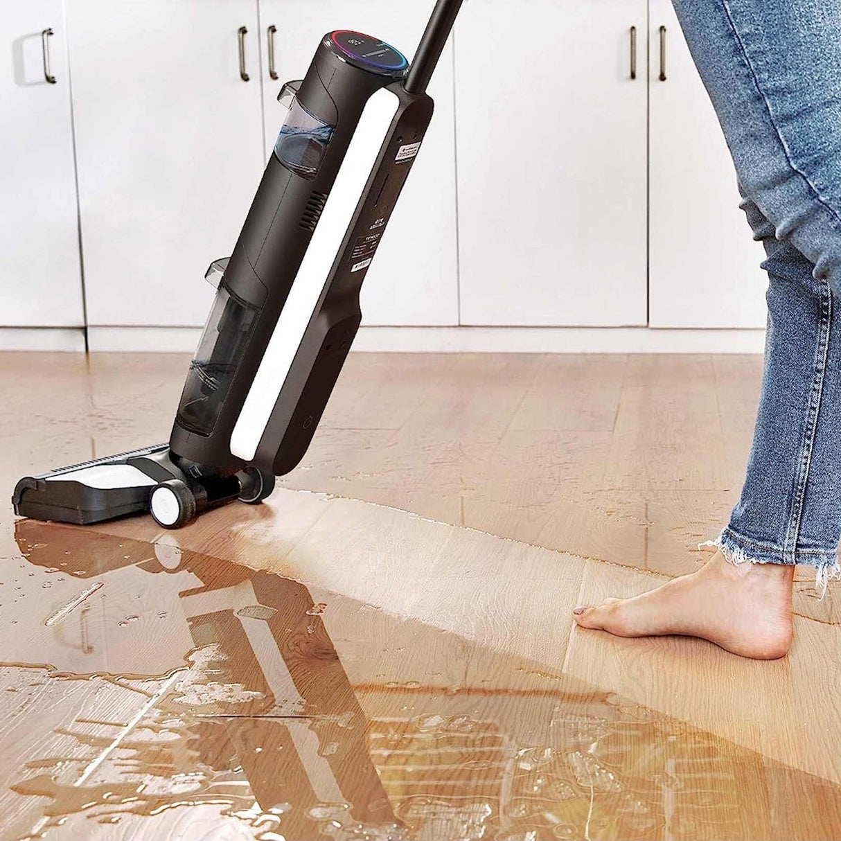 FLOOR ONE S3 Breeze - 30min, Smart Wet Dry Cordless Vacuum Floor Washer & Mop Stick - UNBOXED DEAL