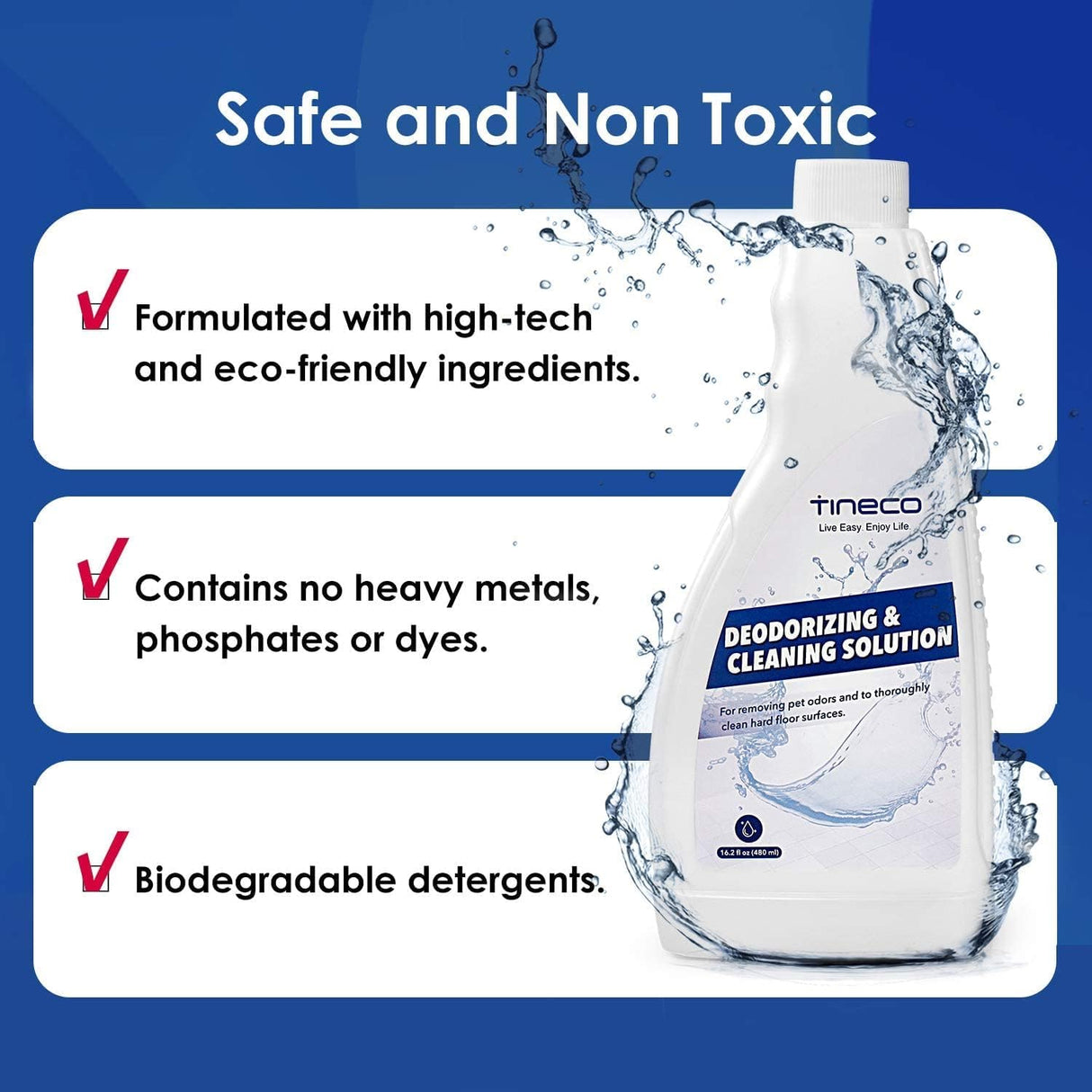 Deodorising & Cleaning Solution - 2 x 480ml