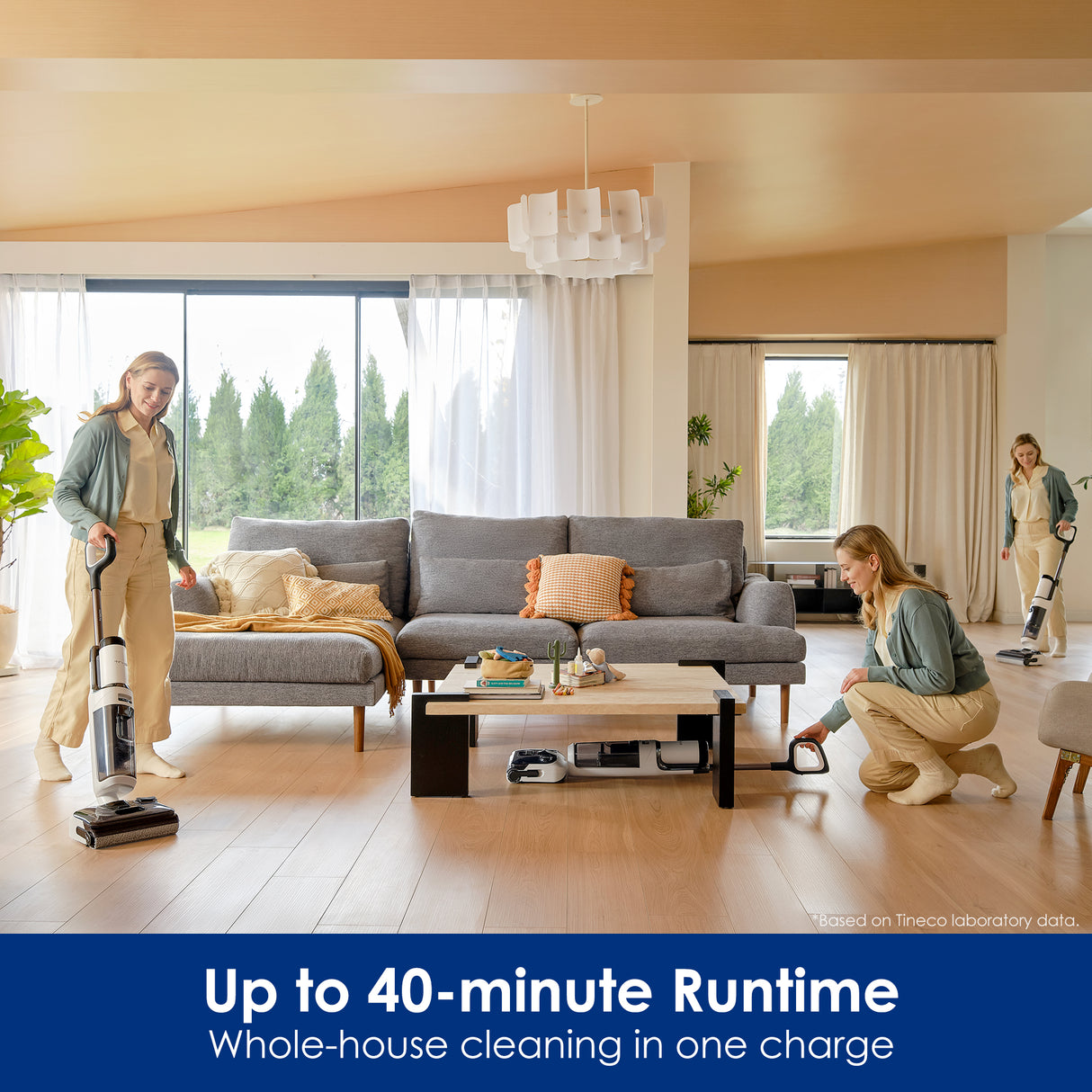 FLOOR ONE Stretch S6 - 35min, Smart 180° Lay Flat Wet Dry Cordless Vacuum Floor Washer & Mop Stick - UNBOXED DEAL