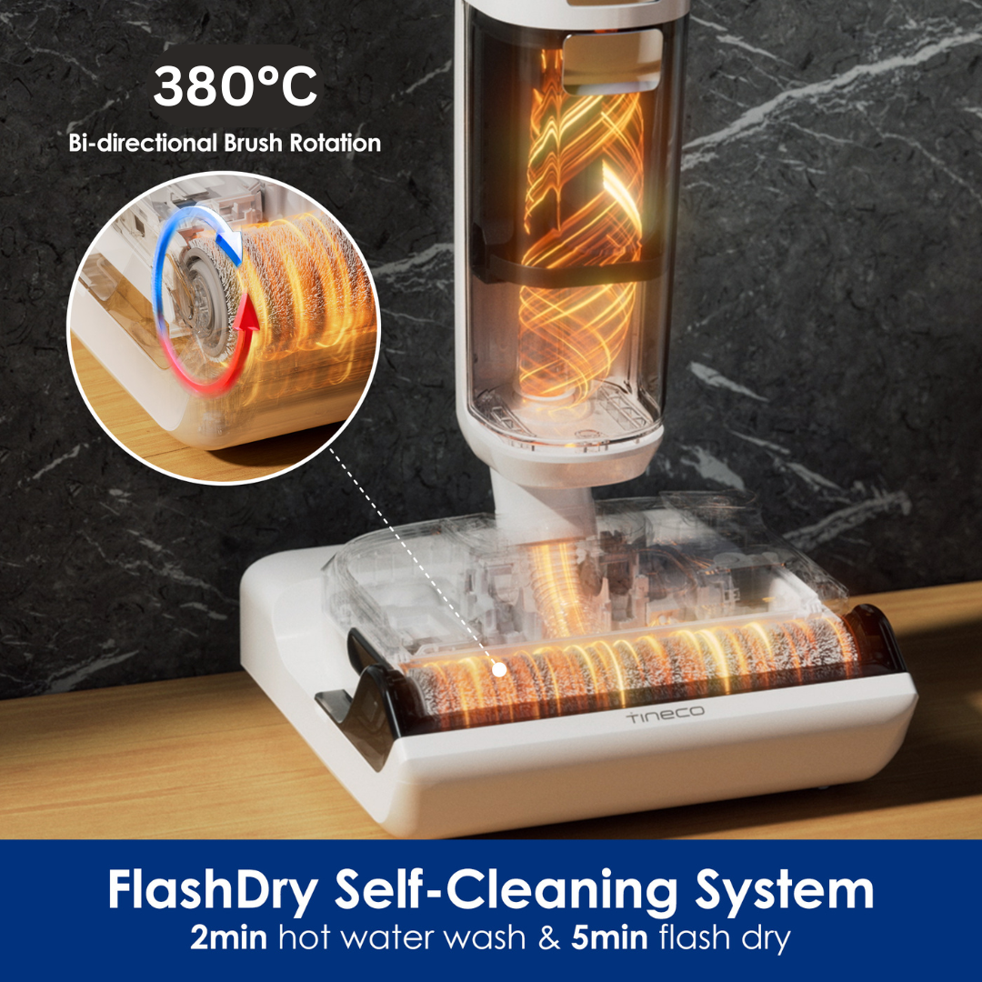 FLOOR ONE Stretch S6 - 35min, Smart 180° Lay Flat Wet Dry Cordless Vacuum Floor Washer & Mop Stick - UNBOXED DEAL