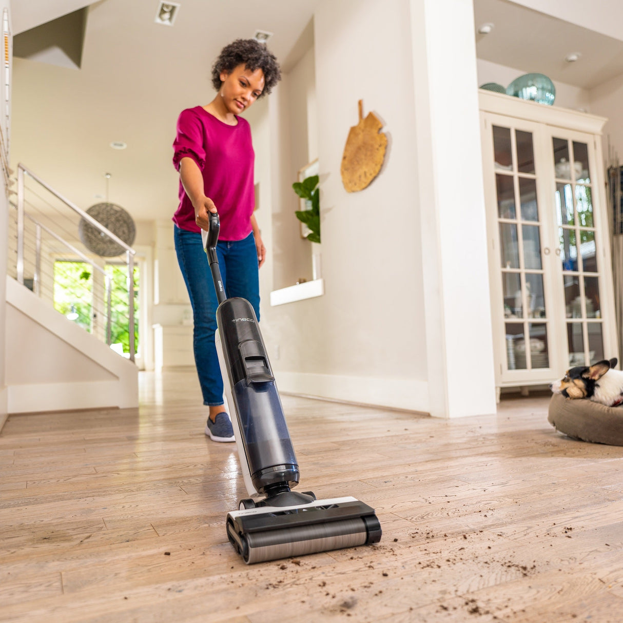 FLOOR ONE S5 – 35min, Smart Wet Dry Cordless Vacuum Floor Washer & Mop Stick - UNBOXED DEAL