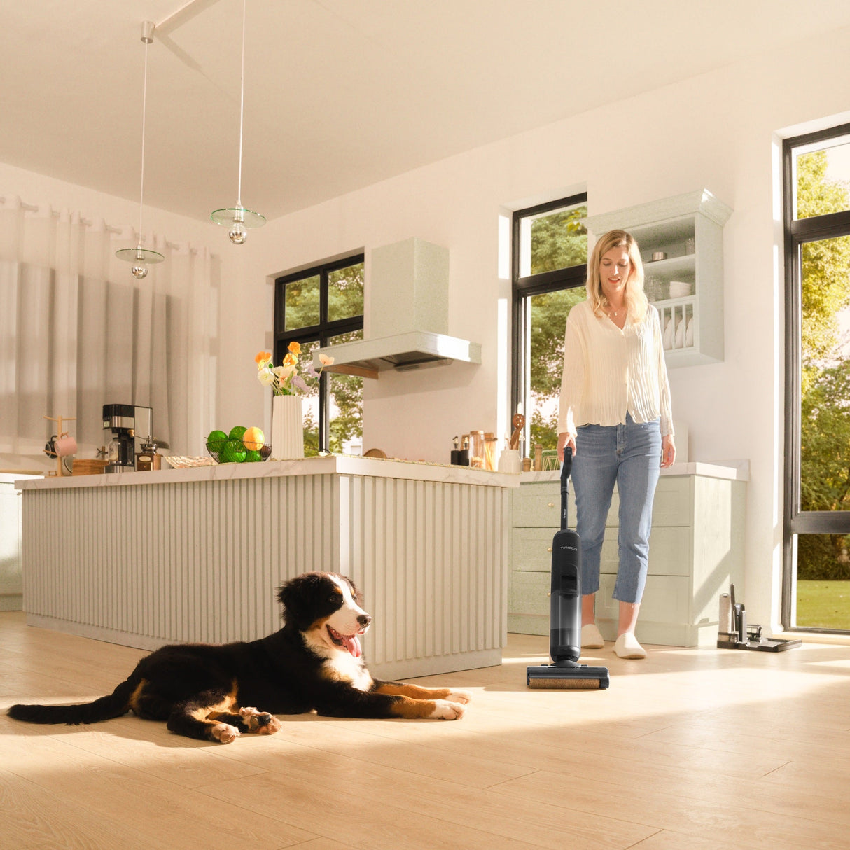 FLOOR ONE S5 – 35min, Smart Wet Dry Cordless Vacuum Floor Washer & Mop Stick - UNBOXED DEAL