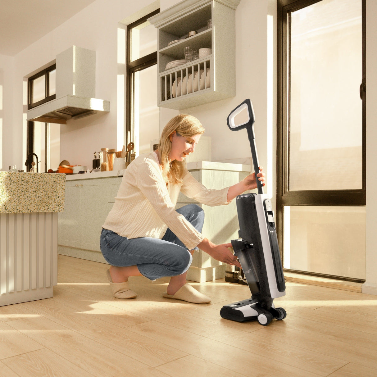 FLOOR ONE S5 – 35min, Smart Wet Dry Cordless Vacuum Floor Washer & Mop Stick - UNBOXED DEAL