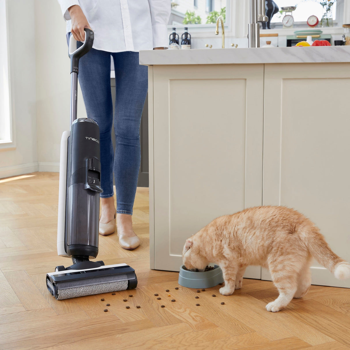 FLOOR ONE S5 – 35min, Smart Wet Dry Cordless Vacuum Floor Washer & Mop Stick - UNBOXED DEAL