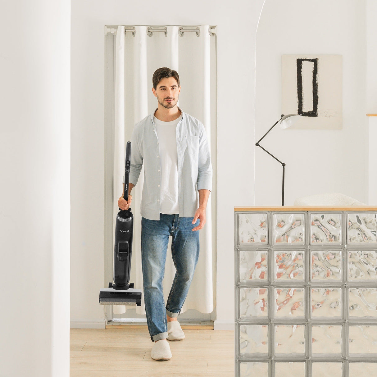 FLOOR ONE S5 – 35min, Smart Wet Dry Cordless Vacuum Floor Washer & Mop Stick - UNBOXED DEAL