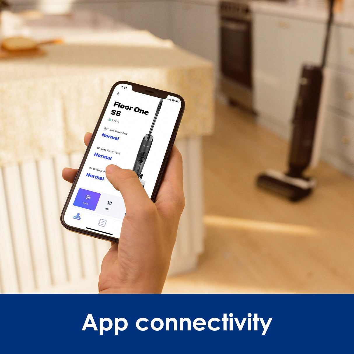 FLOOR ONE S5 – 35min, Smart Wet Dry Cordless Vacuum Floor Washer & Mop Stick - UNBOXED DEAL