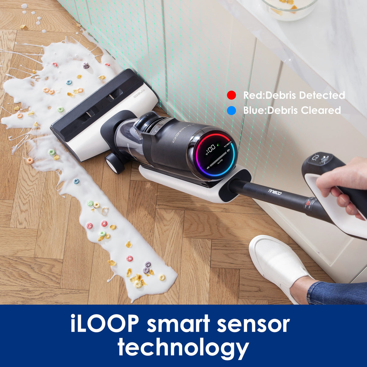 FLOOR ONE S5 – 35min, Smart Wet Dry Cordless Vacuum Floor Washer & Mop Stick - UNBOXED DEAL