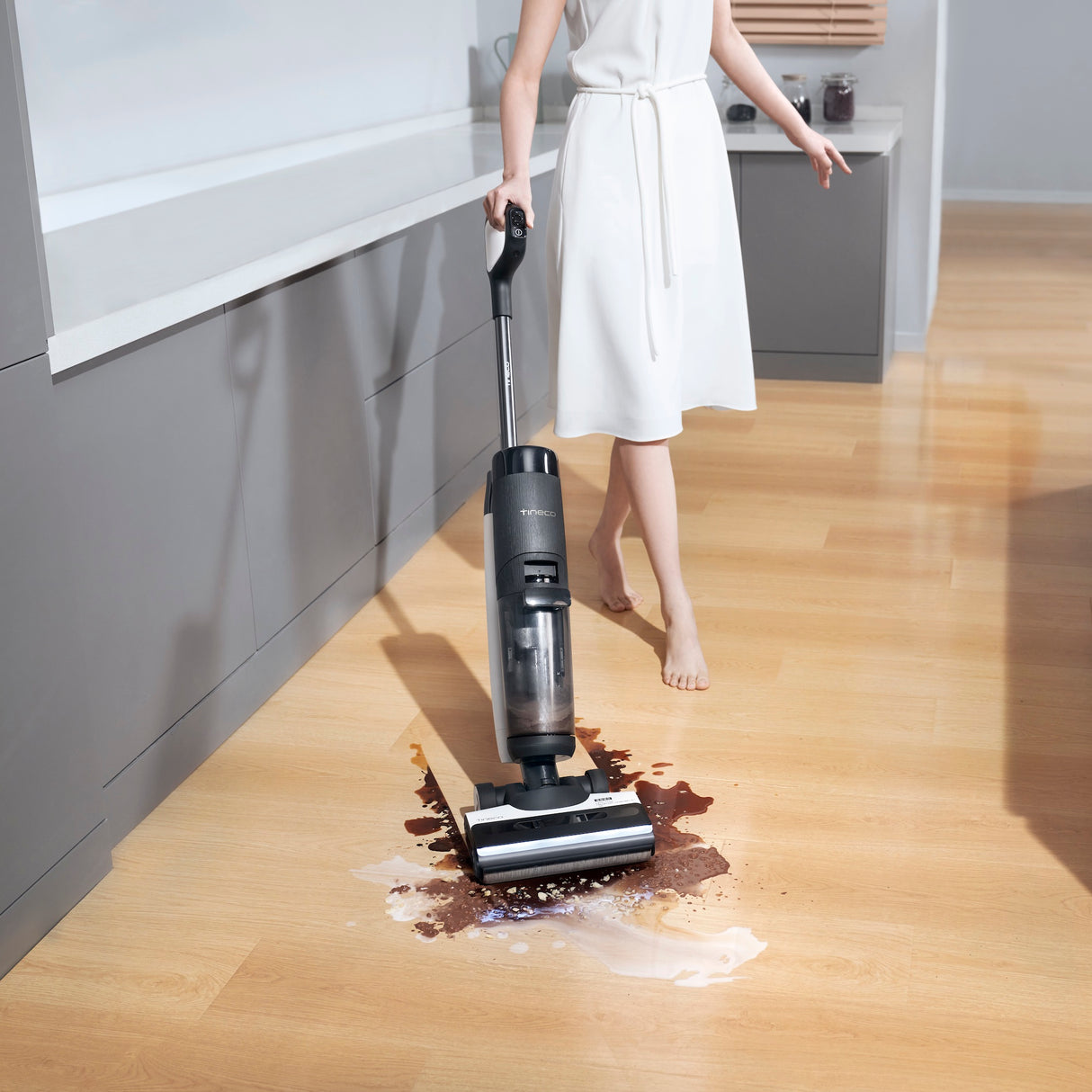 FLOOR ONE S7 PRO - 40min, Smart Wet Dry Cordless Vacuum Floor Washer & Mop Stick