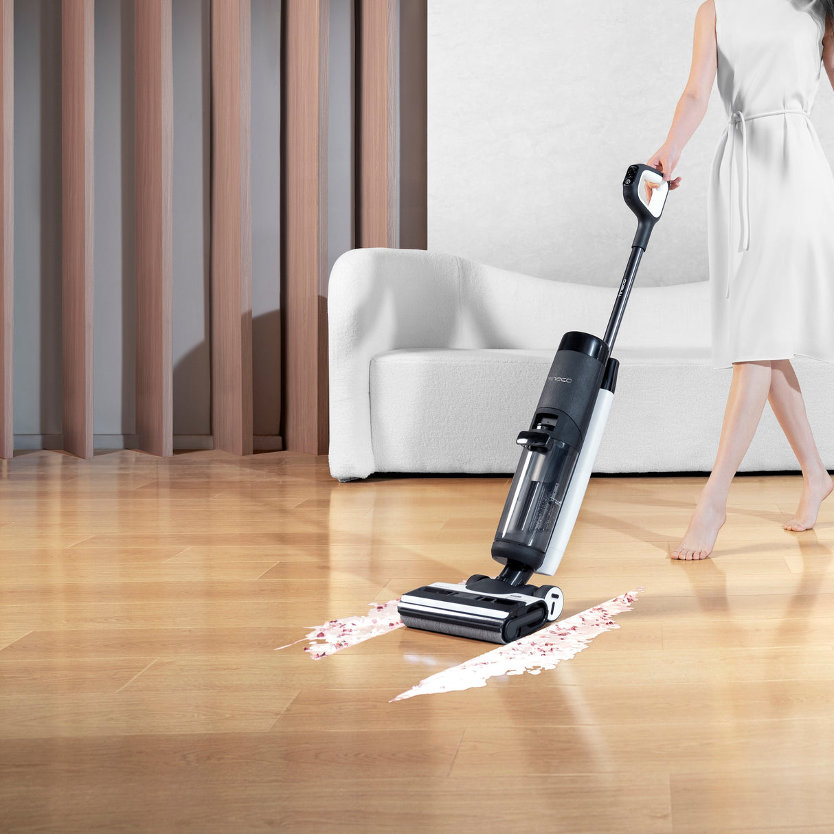 FLOOR ONE S7 PRO - 40min, Smart Wet Dry Cordless Vacuum Floor Washer & Mop Stick