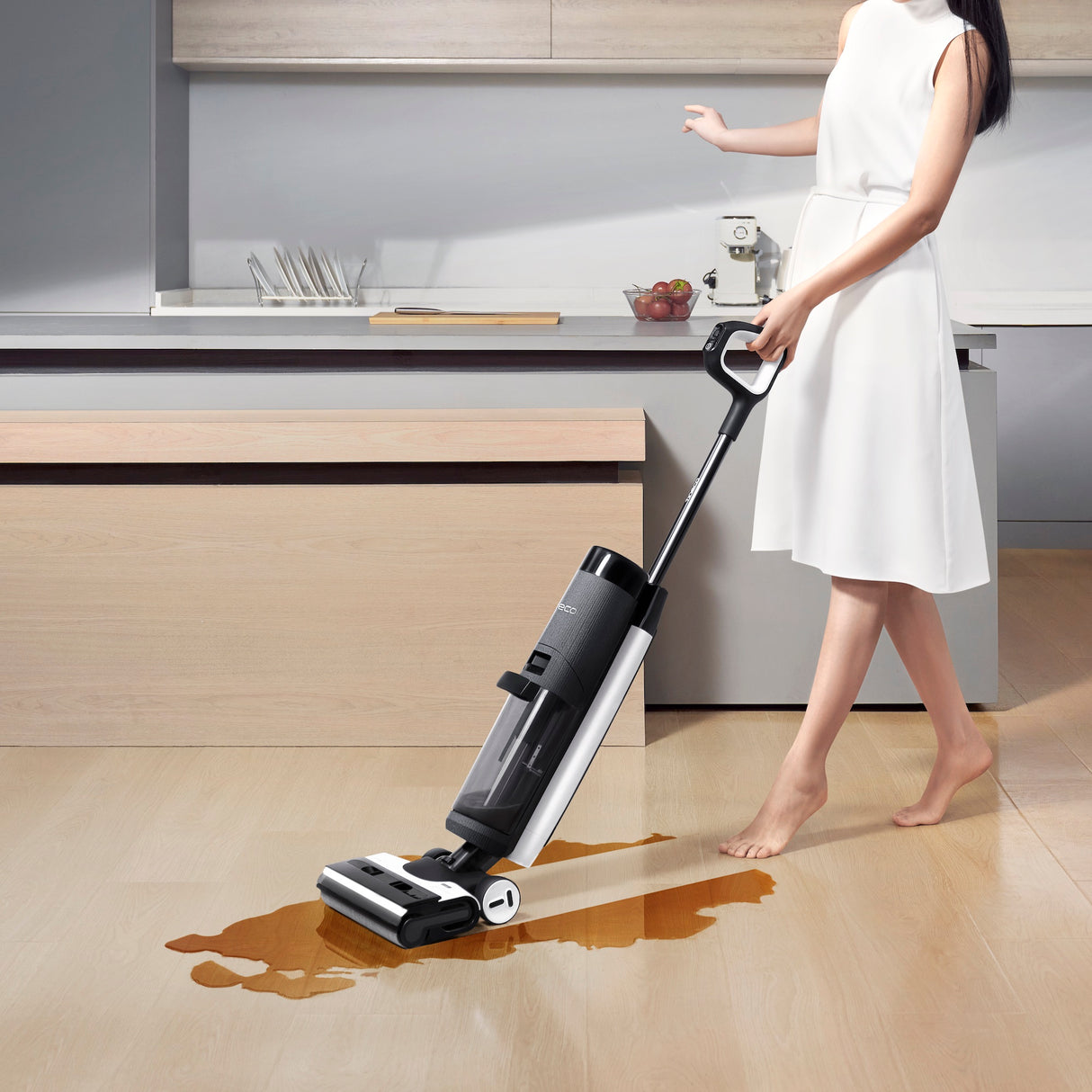 FLOOR ONE S7 PRO - 40min, Smart Wet Dry Cordless Vacuum Floor Washer & Mop Stick