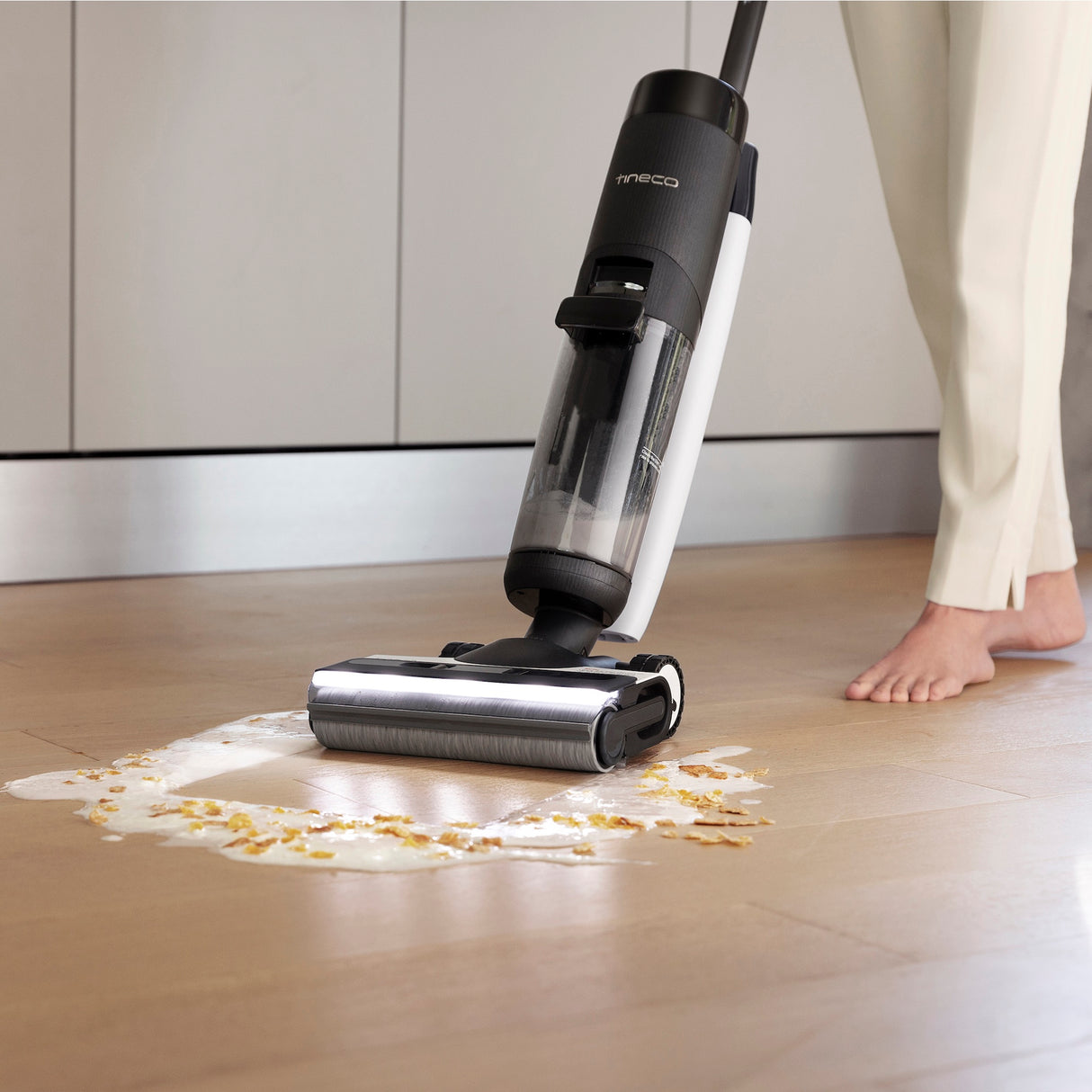 FLOOR ONE S7 PRO - 40min, Smart Wet Dry Cordless Vacuum Floor Washer & Mop Stick