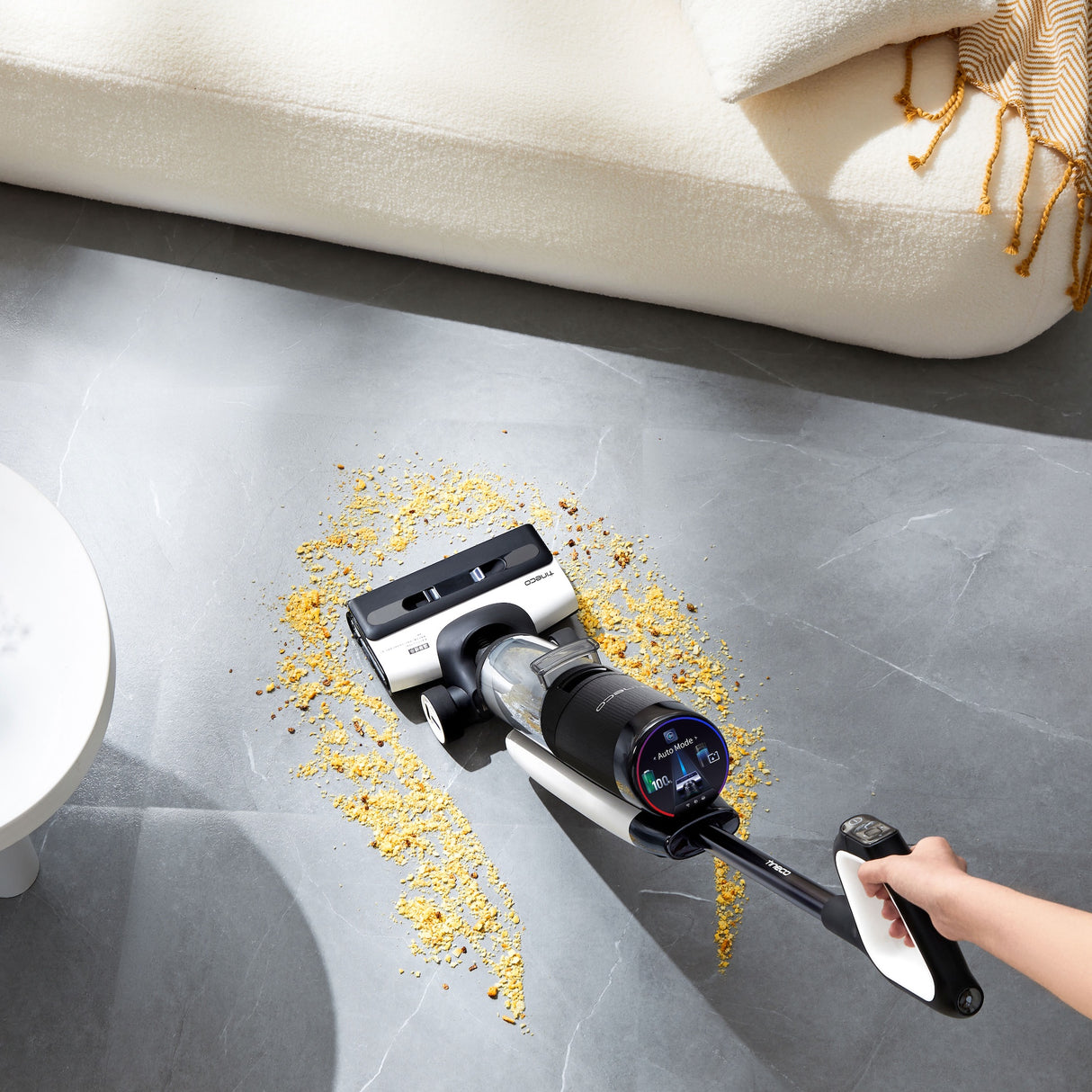 FLOOR ONE S7 PRO - 40min, Smart Wet Dry Cordless Vacuum Floor Washer & Mop Stick