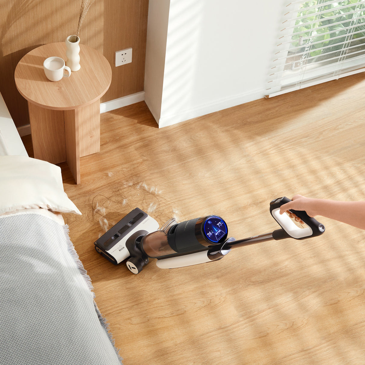 FLOOR ONE S7 PRO - 40min, Smart Wet Dry Cordless Vacuum Floor Washer & Mop Stick