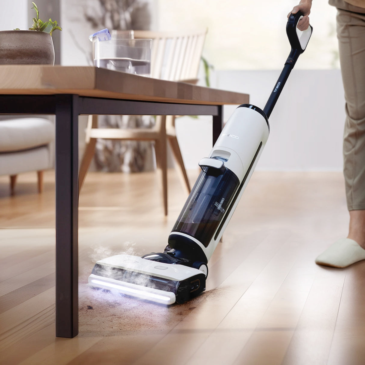 FLOOR ONE S7 Steam - 40min, Smart 140°C Wet Dry Cordless Vacuum Floor Washer & Mop Stick - UNBOXED DEAL