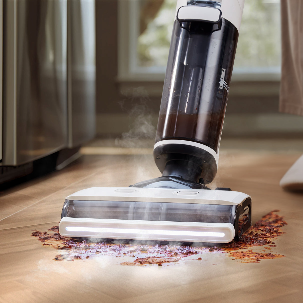 FLOOR ONE S7 Steam - 40min, Smart 140°C Wet Dry Cordless Vacuum Floor Washer & Mop Stick - UNBOXED DEAL