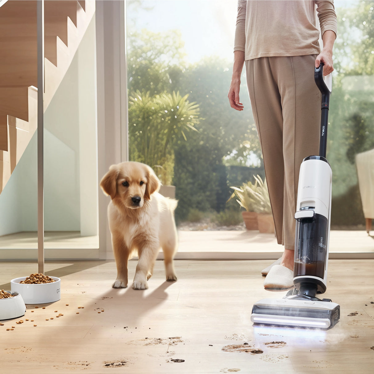 FLOOR ONE S7 Steam - 40min, Smart 140°C Wet Dry Cordless Vacuum Floor Washer & Mop Stick - UNBOXED DEAL