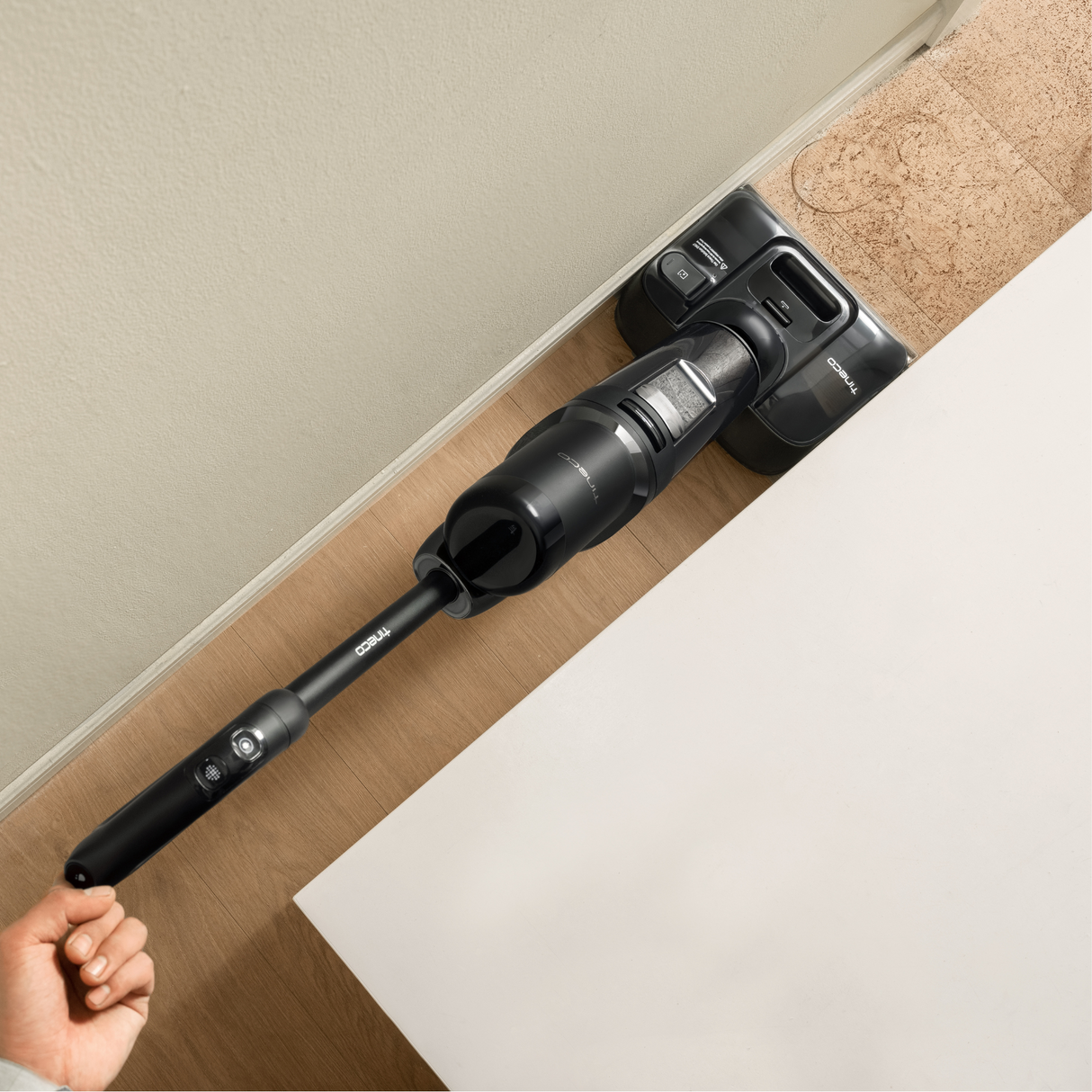 FLOOR ONE S7 Stretch - 50min, Smart 180° Lay Flat Wet Dry Cordless Vacuum Floor Washer & Mop Stick