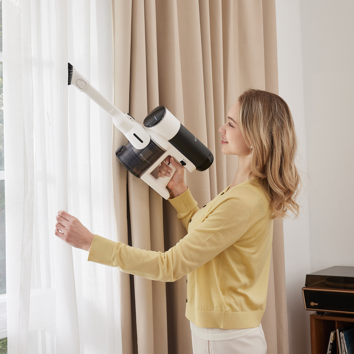 FLOOR ONE Switch S6 Stretch Plus - 65min, Smart 180° Lay Flat Wet Dry Cordless Vacuum Floor Washer & Mop Stick