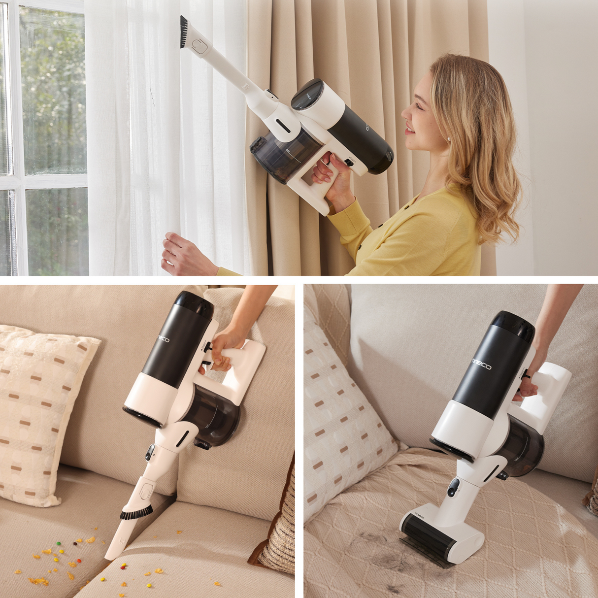 FLOOR ONE Switch S6 Stretch Plus - 65min, Smart 180° Lay Flat Wet Dry Cordless Vacuum Floor Washer & Mop Stick