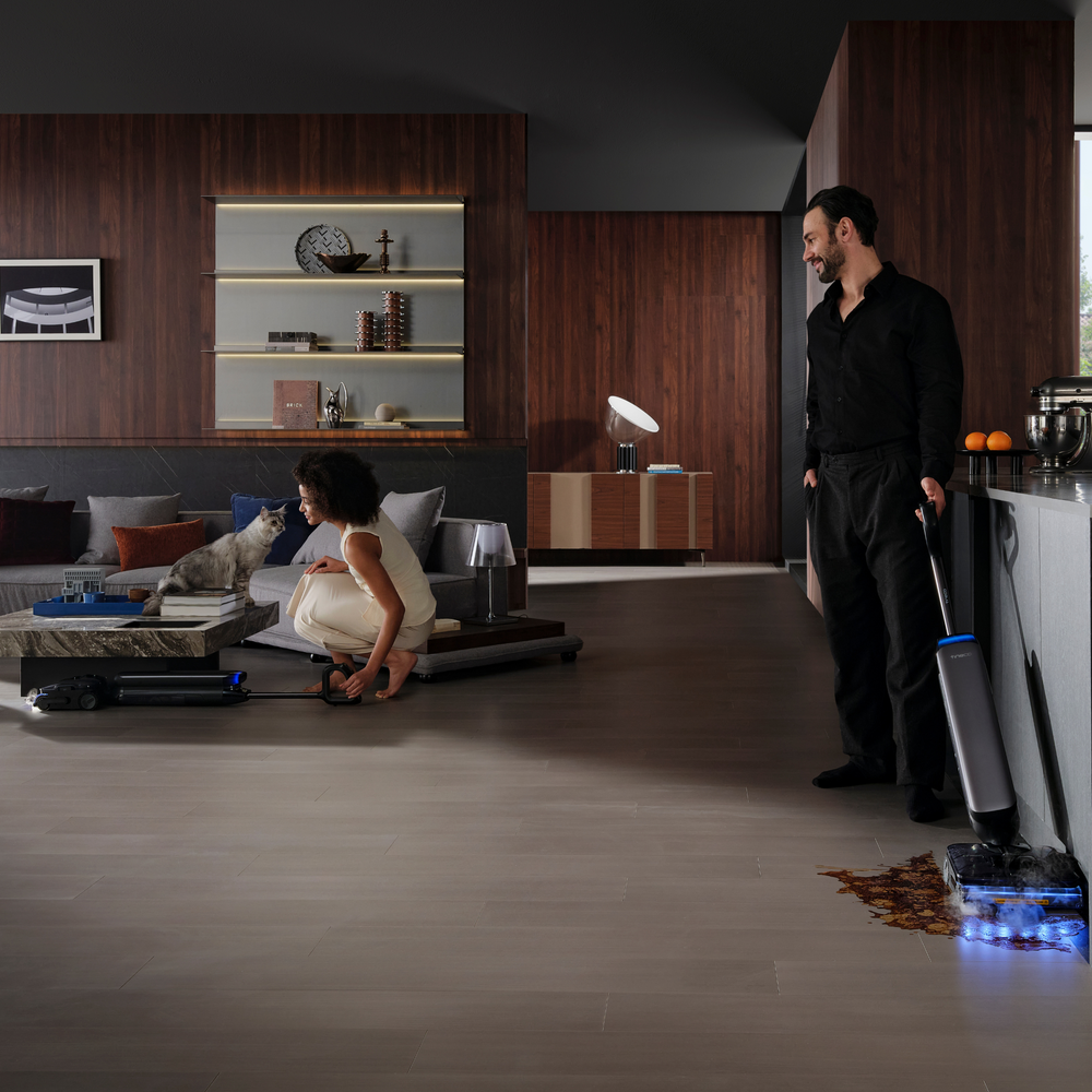 FLOOR ONE S9 Artist Steam - 75min, Smart 180° Lay Flat Wet Dry Cordless Vacuum Floor Washer & Mop Stick