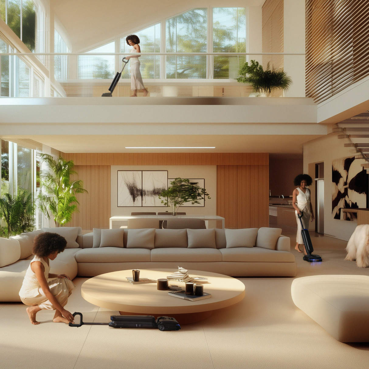 FLOOR ONE S9 Artist Steam - 75min, Smart 180° Lay Flat Wet Dry Cordless Vacuum Floor Washer & Mop Stick