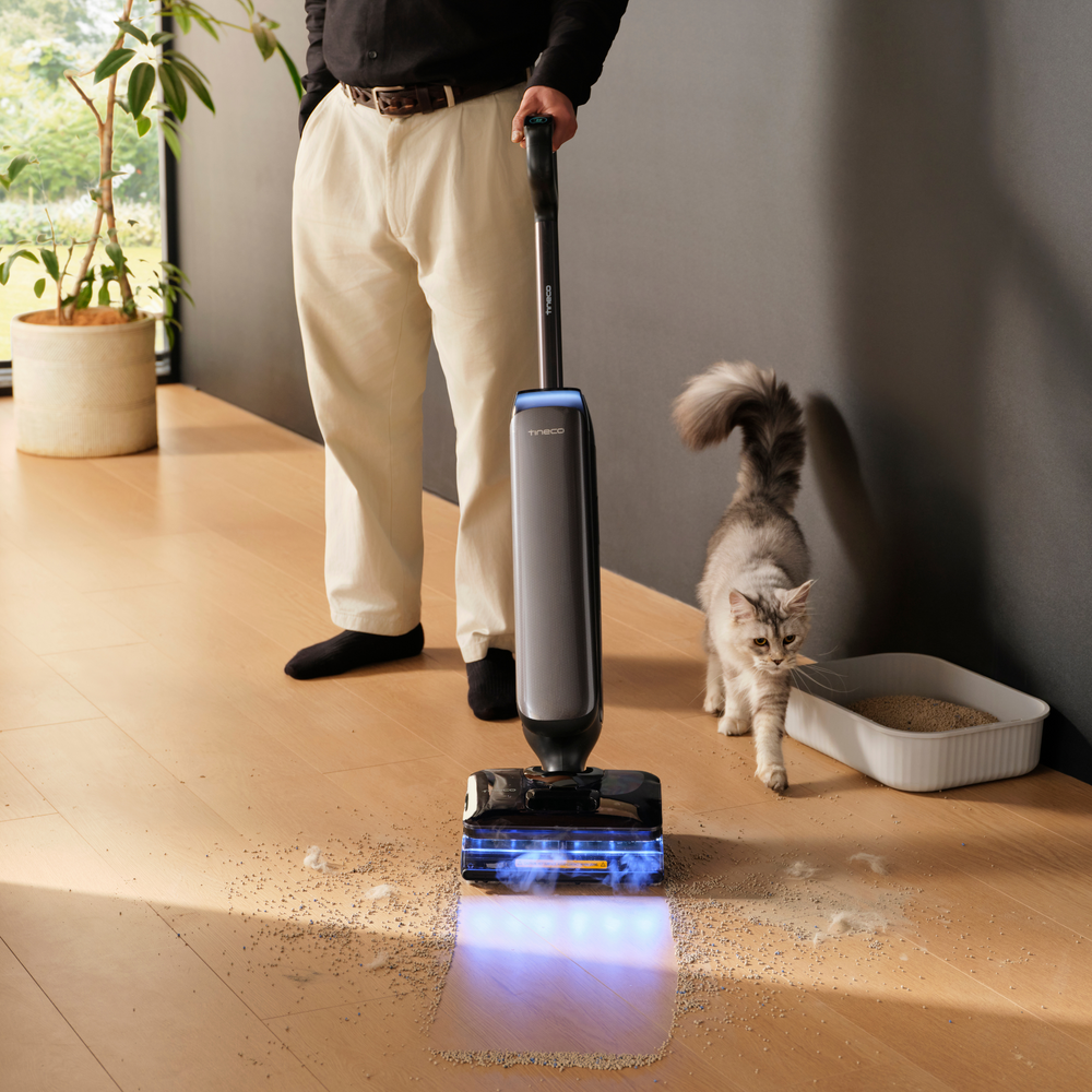 FLOOR ONE S9 Artist Steam - 75min, Smart 180° Lay Flat Wet Dry Cordless Vacuum Floor Washer & Mop Stick