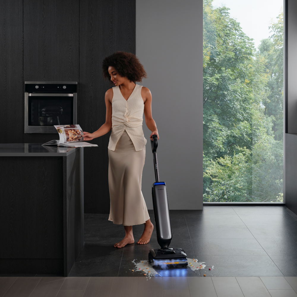 FLOOR ONE S9 Artist Steam - 75min, Smart 180° Lay Flat Wet Dry Cordless Vacuum Floor Washer & Mop Stick