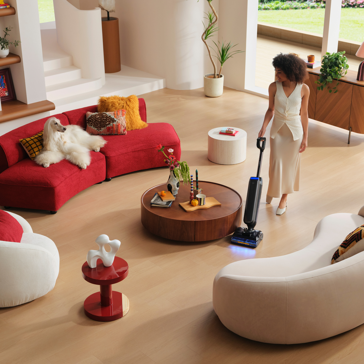FLOOR ONE S9 Artist Steam - 75min, Smart 180° Lay Flat Wet Dry Cordless Vacuum Floor Washer & Mop Stick