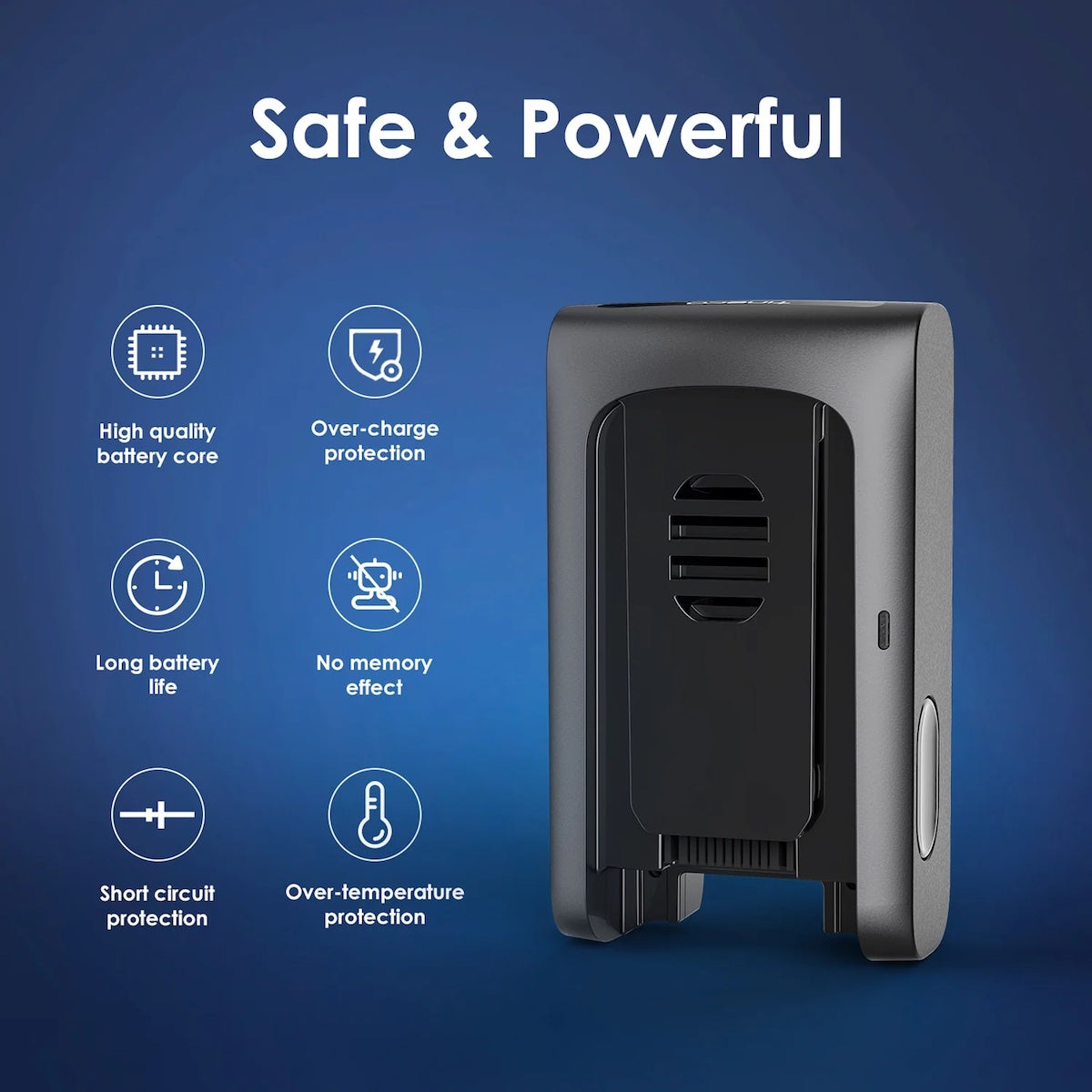 PURE ONE S15 Series Replacement Battery Pack (2500mAh)