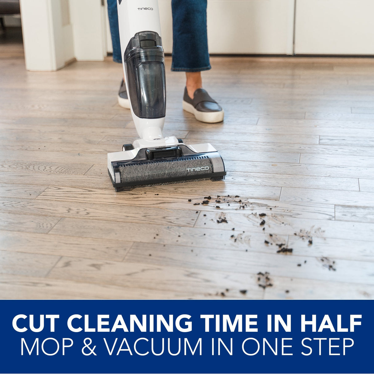 iFLOOR 2 - 22min, Wet Dry Cordless Vacuum Floor Washer & Mop Stick - UNBOXED DEAL