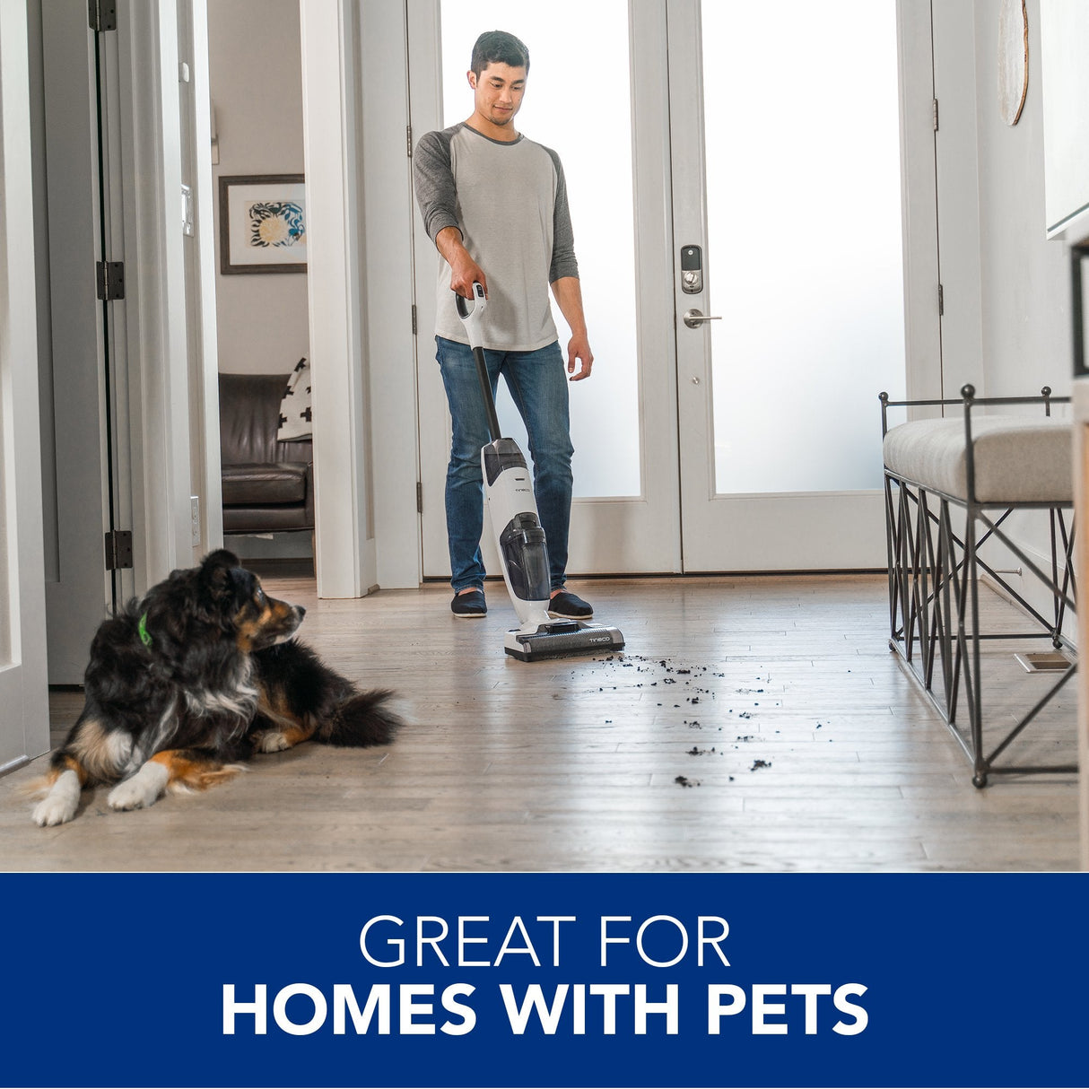 iFLOOR 2 - 22min, Wet Dry Cordless Vacuum Floor Washer & Mop Stick - UNBOXED DEAL