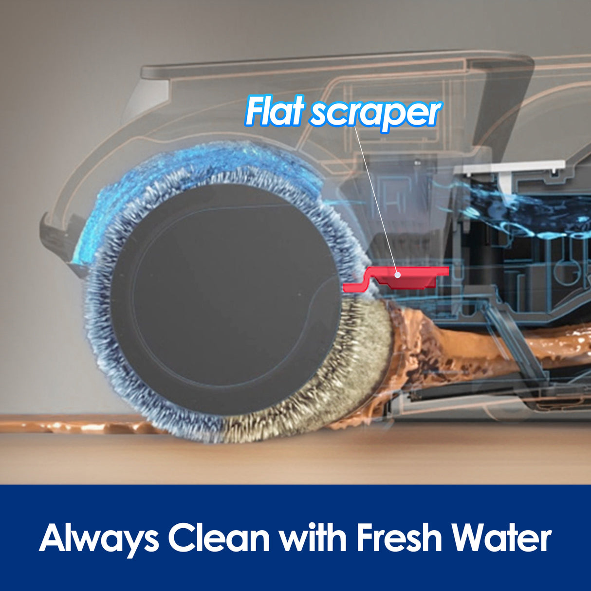 iFLOOR 5 - 35min, Wet Dry Vacuum Cordless Floor Washer & Mop Stick