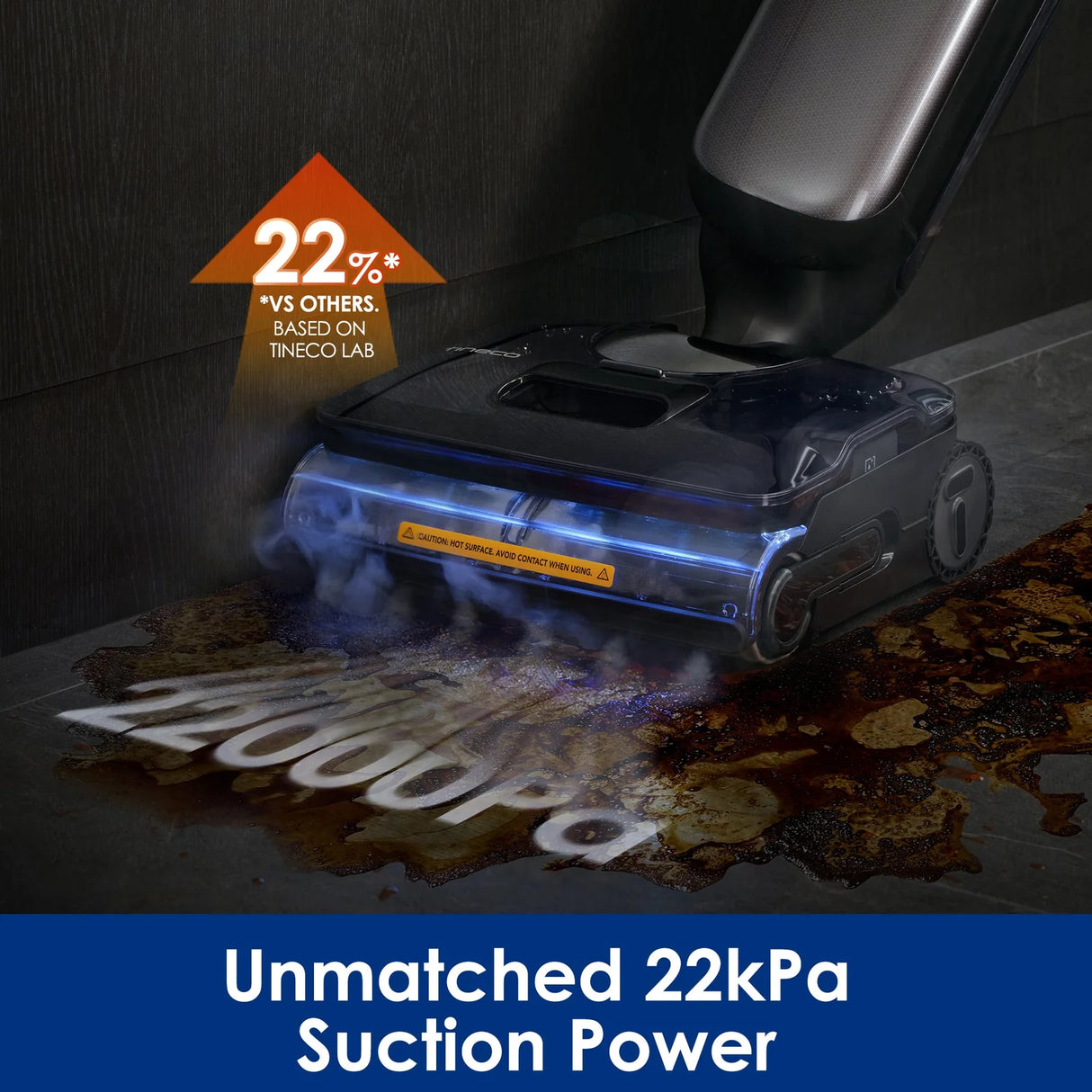 FLOOR ONE S9 Artist Steam - 75min, Smart 180° Lay Flat Wet Dry Cordless Vacuum Floor Washer & Mop Stick