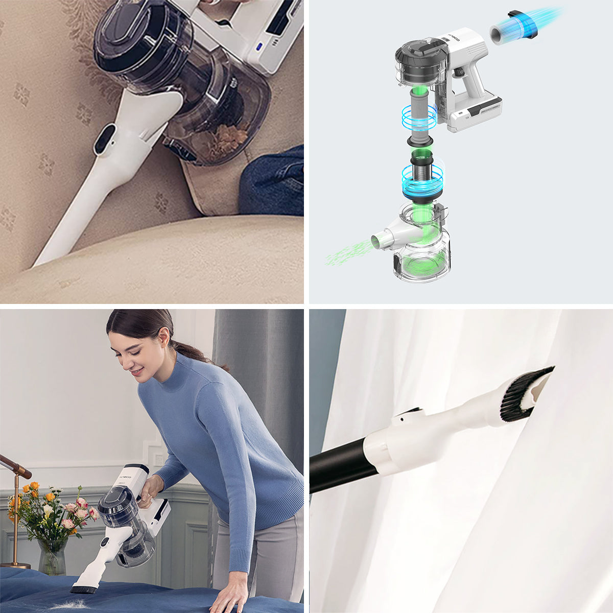 Tineco PWRHERO 11 Snap - Cordless Vacuum & Handvac Stick, 40 Min, 120W - UNBOXED DEAL