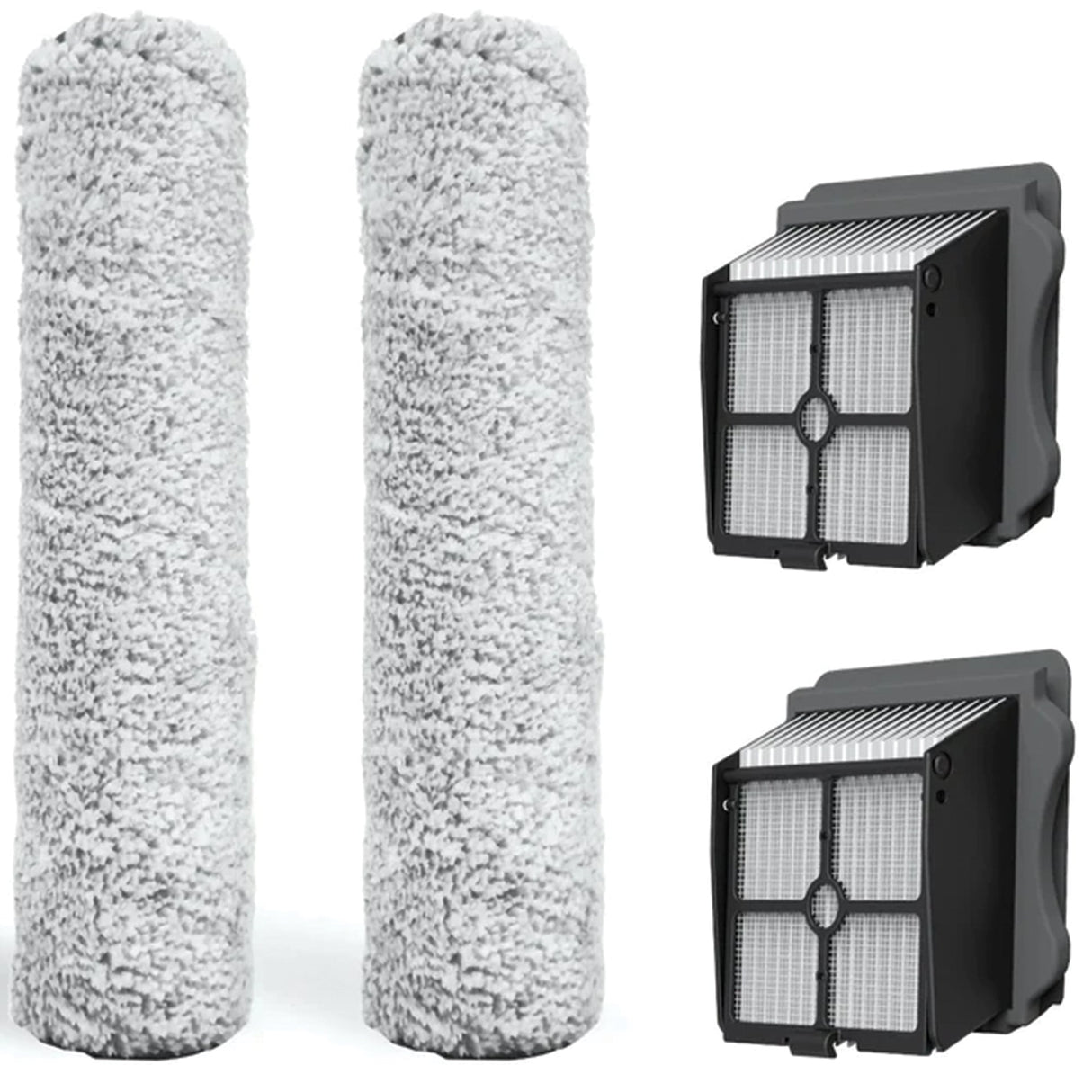Tineco iFLOOR 3/Breeze Replacement 2xHEPA Filter Assembly, 2xBrush Roller - UNBOXED DEAL