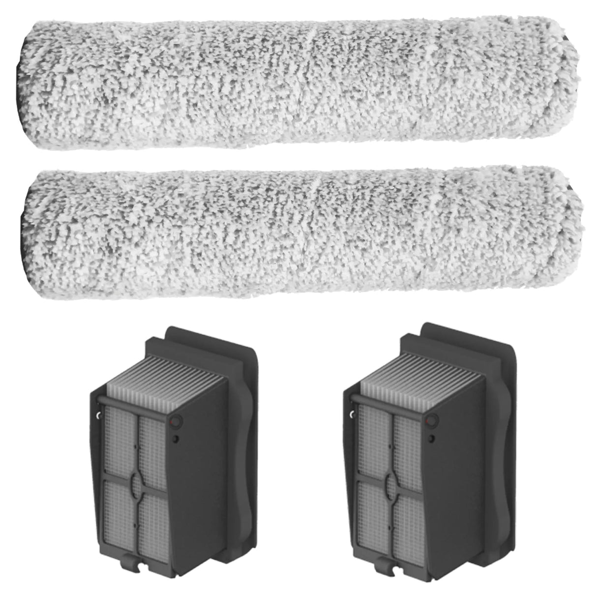 Tineco iFLOOR 3/Breeze Replacement 2xHEPA Filter Assembly, 2xBrush Roller - UNBOXED DEAL