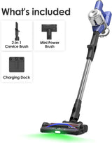 PURE ONE S50 Pro Cordless Smart Vacuum - 200 AW suction, up to 95 min runtime, ZeroTangle brush, smart dirt sensing, and LED display