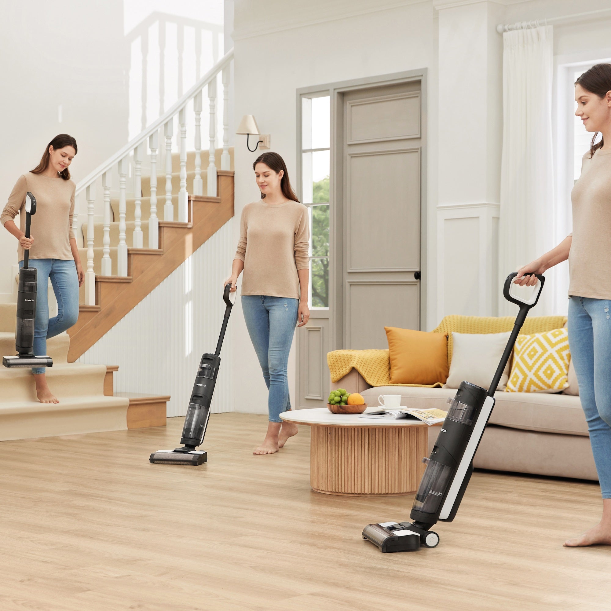Tineco FLOOR ONE S3 Breeze - Smart Wet Dry Cordless Vacuum Floor