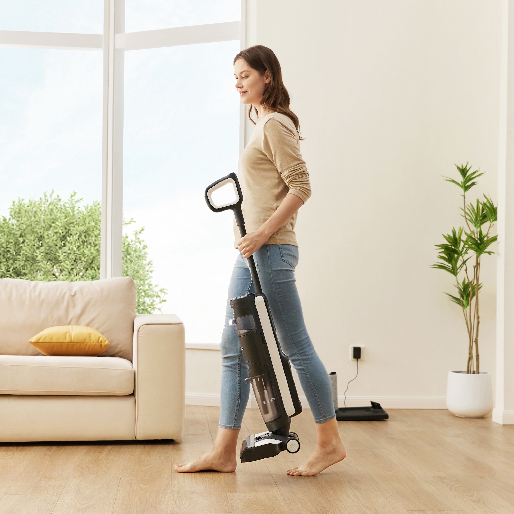 Tineco FLOOR ONE S3 Breeze - Smart Wet Dry Cordless Vacuum Floor