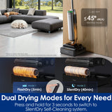 FLOOR ONE S9 Artist Steam Pro - 75min Cordless Wet Dry Vacuum Floor Washer & Steam Mop
