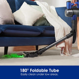 PURE ONE S50 Pro Cordless Smart Vacuum - 200 AW suction, up to 95 min runtime, ZeroTangle brush, smart dirt sensing, and LED display