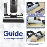 Tineco iFLOOR 3/Breeze Replacement 2xHEPA Filter Assembly, 2xBrush Roller - UNBOXED DEAL