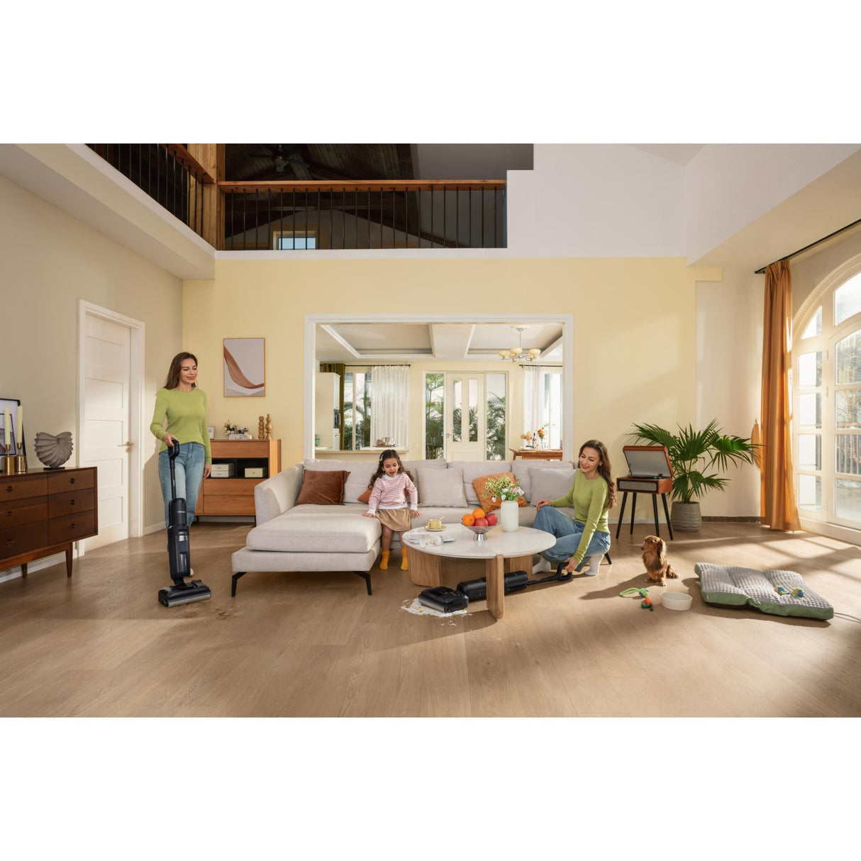 [Pre-Order] Floor One S7 Stretch - 50min, Smart 180° Lay Flat Wet Dry Cordless Vacuum Floor Washer & Mop Stick