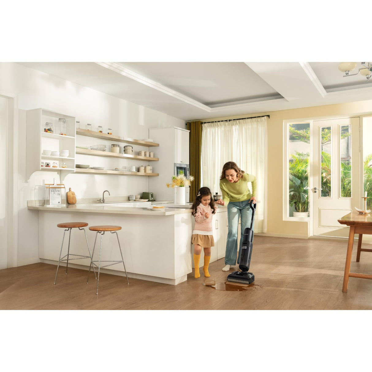 [Pre-Order] Floor One S7 Stretch - 50min, Smart 180° Lay Flat Wet Dry Cordless Vacuum Floor Washer & Mop Stick