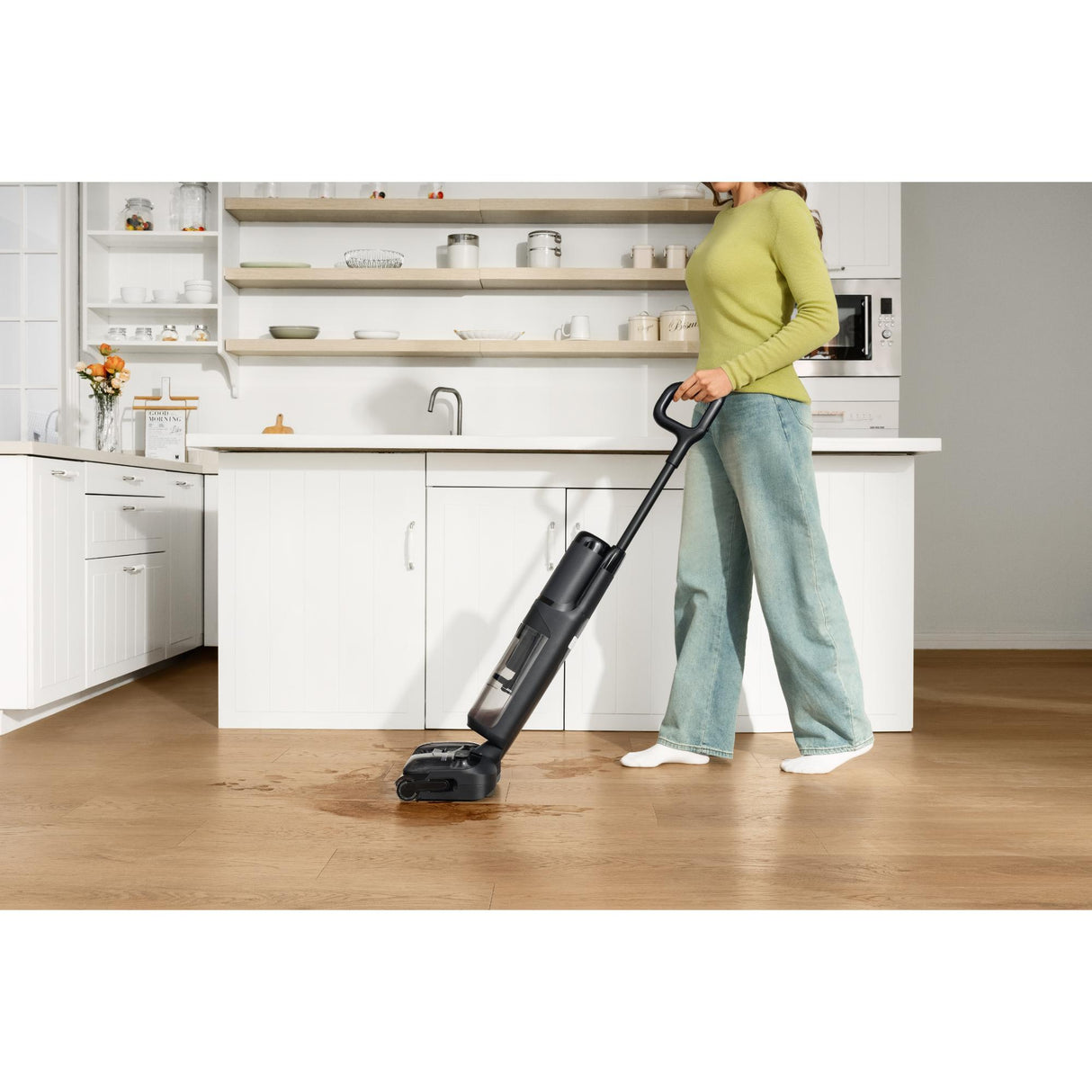 [Pre-Order] Floor One S7 Stretch - 50min, Smart 180° Lay Flat Wet Dry Cordless Vacuum Floor Washer & Mop Stick