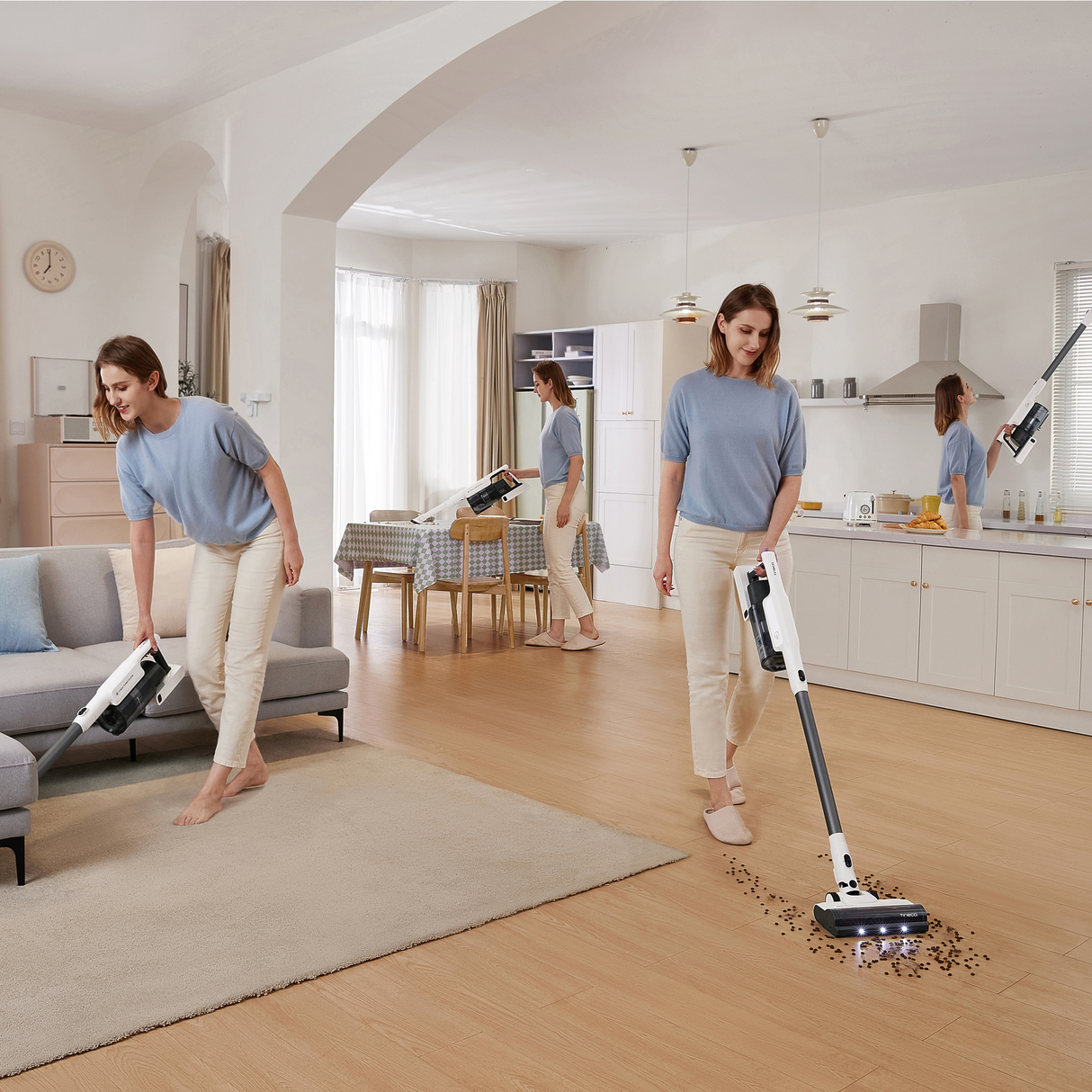 Tineco A30S - Cordless Vacuum & Handvac Stick, 60 Min, 160W